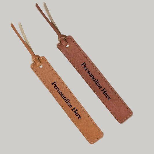 Personalized Leather Bookmarks | Engraved